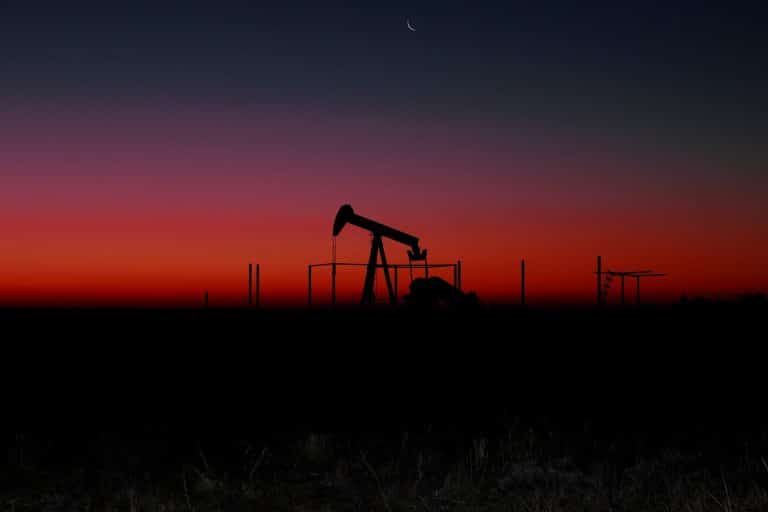 Fossile Brennstoffe, Industrie, Sonnenuntergang