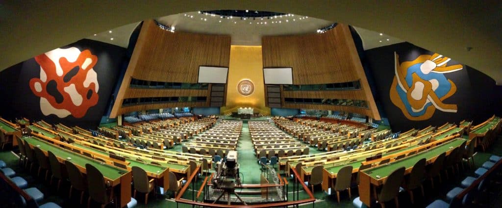 Panorama der UN-Generalversammlung
