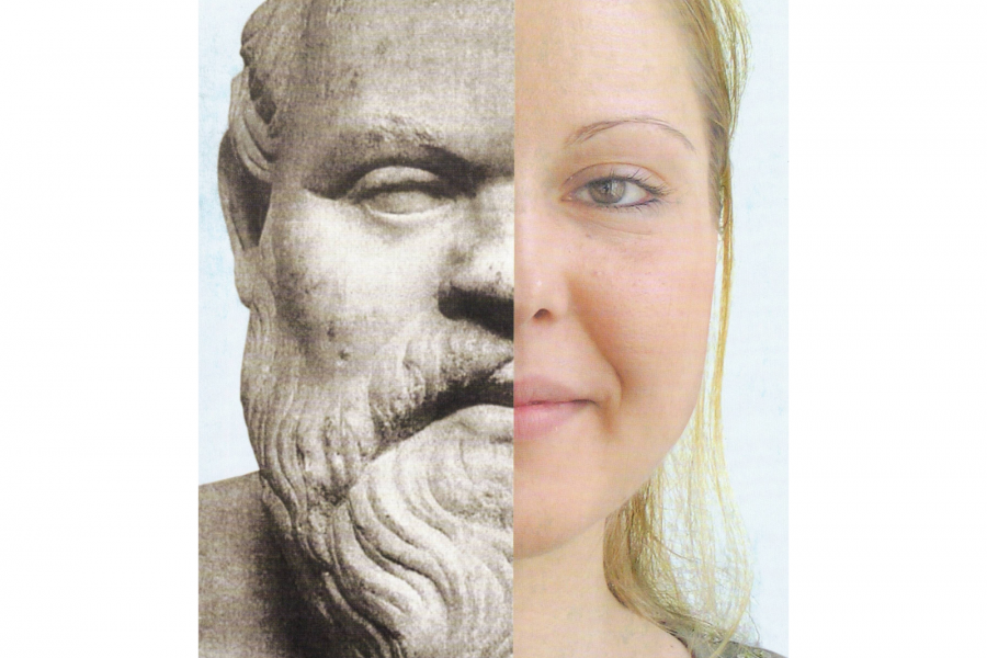 Cover des Beiheftes zur Ausstellung „Humanismus. Geschichte und Gegenwart. Der lange Weg zu Toleranz und Gleichberechtigung“ des Humanistischen Verbandes Deutschlands, Landesverband Berlin, 2006