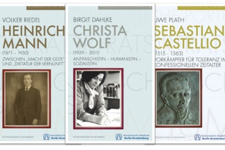 Bände der Reihe Humanistische Porträts